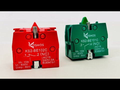 What is NO and NC push button or NO and NC kya hai @ElectricalFact01