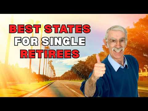 10 Best NEW States for Single Retirees to Live in 2025