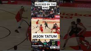 JASON TATUM WAS BLOCKED