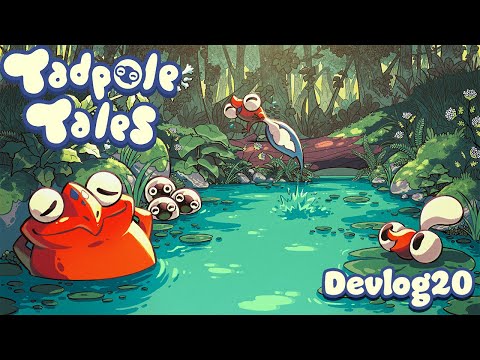 2D Hand Drawn Unity Game || Tadpole Tales Devlog 20