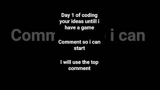 day 1 of coding your ideas #dev #roblox #fun #devchallenges #devlife #juniordev #dailydev
