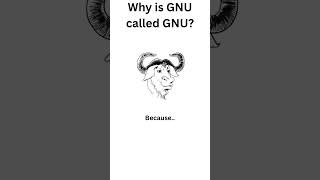 Why is GNU called GNU?