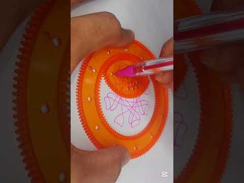 It looks simple… until the final spin!😱 #shorts #drawing #art #drawingideas #spirograph #quickdraw