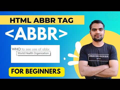 Abbr tag - html abbreviation tag in hindi  #html5  #pkdeveloper