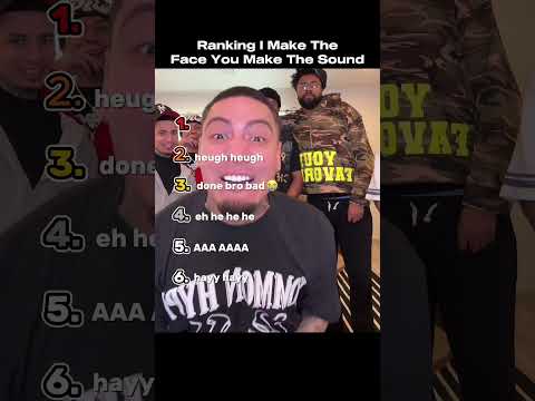 Ranking The Best I Make The Face You Make The Sound Challenge