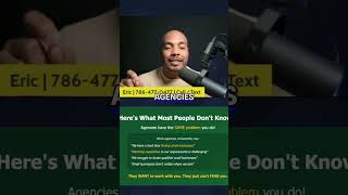 Agencies Can't Find YOU! Are You Visible