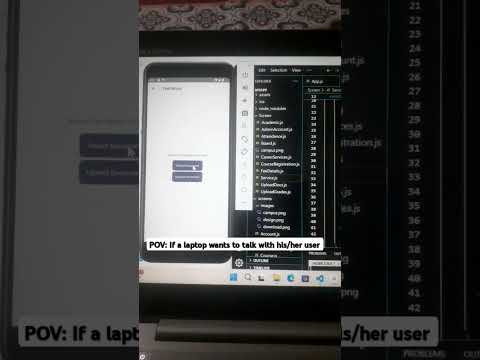 Portal app using react native | Final year project #reactnative #myvideo