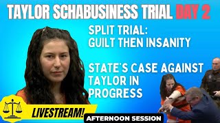 Taylor Schabusiness Day 2 LIVE Trial Coverage!