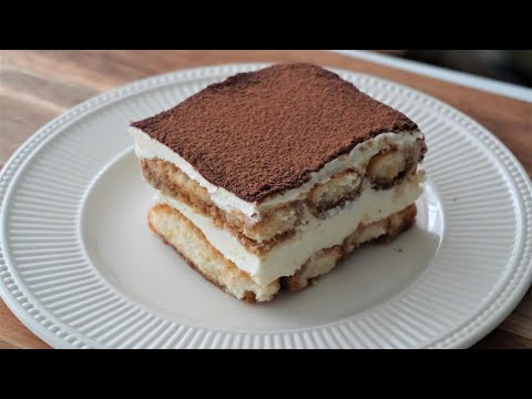 Quick Easy Tiramisu (Eggless) -  Bánh Tiramisu nhanh (không trứng)