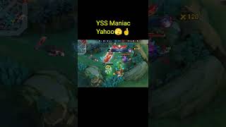 YSS maniac in mlbb#games #mobilelegends #yssmaniac