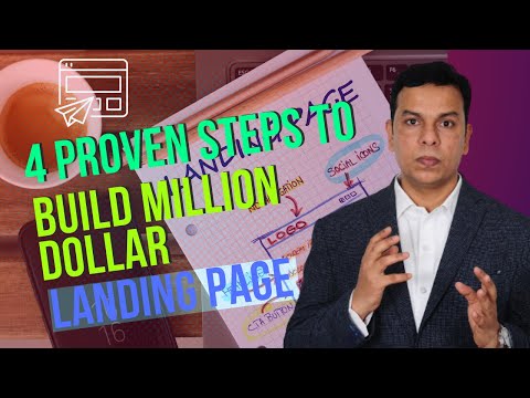 4 Proven Steps to Build a MILLION DOLLAR Landing Page