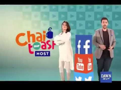Beena Asim in morning show Chai Toast aur Host