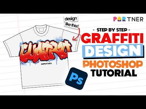 How I use Photoshop to Design a T-Shirt #PODPARTNER