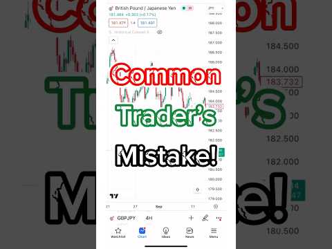Common mistake traders make #trading #forex #forextrading #money