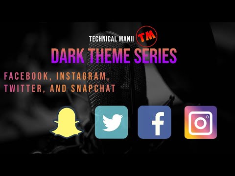Enable Dark Theme on Social Media | Episode 3 | Dark Theme Series