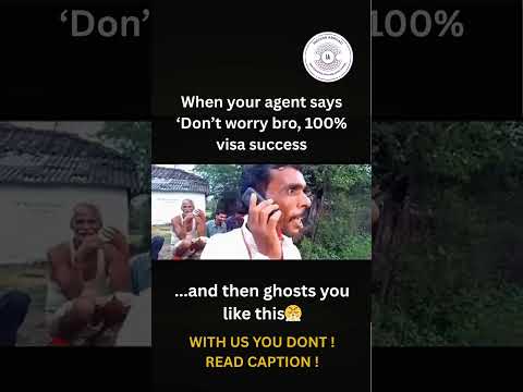 When Your Agent Ghosts You After Promising a Visa 😂 | Indians Abroad vs Local Agents