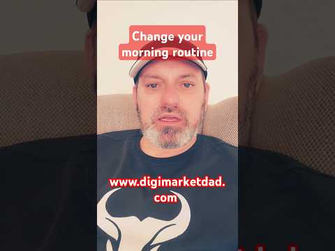 Wrong morning routine #buildyouronlinebusiness