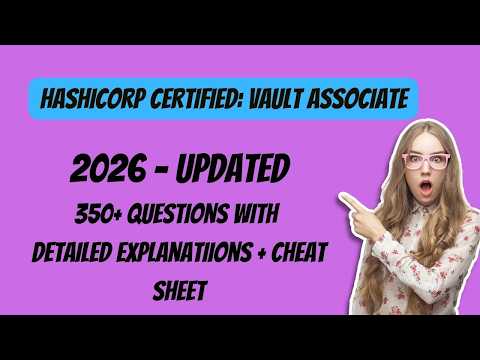 How to Pass HashiCorp Certified: Vault Associate Exam in 2026 (Real Questions)