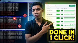 How to Ping check multiple websites