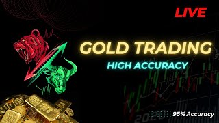 🔴LIVE GOLD DAY TRADING -  XAUUSD price action LIVE SIGNALS