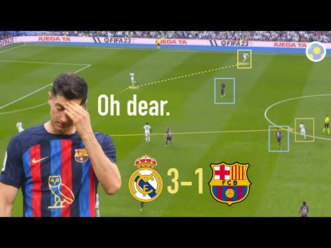 Why Barça fell apart in El Clásico | Real Madrid 3-1 Barcelona Tactical Analysis