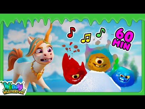 🎵 60 Minute Musical Snarkle Takeover! 🎤 | Sing Along Songs | Windy Weatherfoot