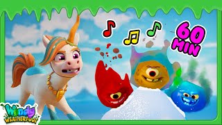 🎵 60 Minute Musical Snarkle Takeover! 🎤 | Sing Along Songs | Windy Weatherfoot