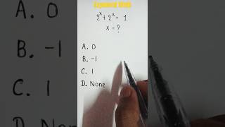 Exponent Math #shorts #exponents