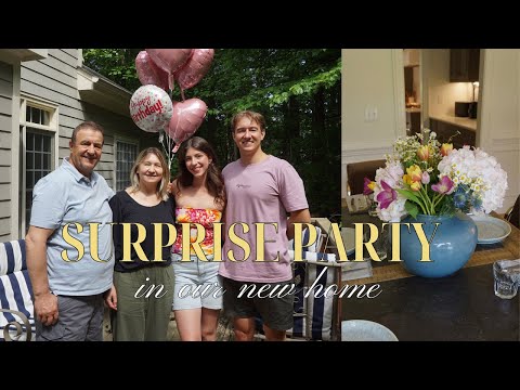 VLOG: surprise party in our new North Carolina home!
