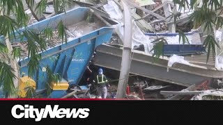 Dozens missing after deadly landfill collapse in the Philippines