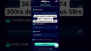 jalwa game invite code |jalwa game ka invite code kya hai|jalwa game invitation code #jalwa#appyour