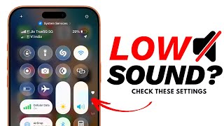 Fix iPhone Low Volume Problem (Call, Media & Speaker)