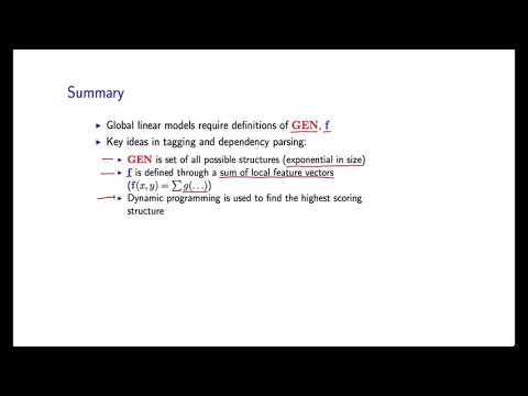 Natural Language Processing by Michael Collins, Columbia University P121  07 Su