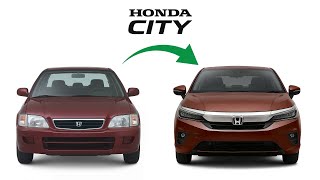 All Honda City in INDIA || 1998 - 2025