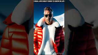 5 REAL LIFE CHEAT CODE TO GROW FAST IN LIFE ! 🚀 #shorts #viral #motivation