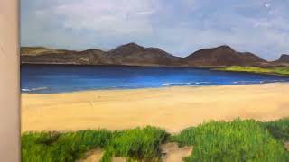 Luskentyre Beach Harris Original Landscape Painting