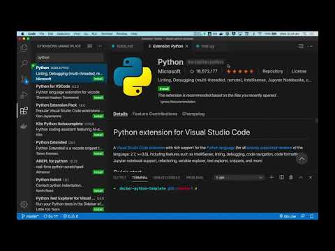 5.1 Productivity — Becoming a better coder with intellisense in Python (See updated tutorial!!!👇👇)