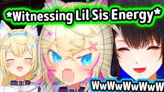 Nerissa Finds It Funny How Obvious Who's The Little Sister Is