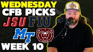 Wednesday College Football Picks - Week 10 with Kyle Kirms