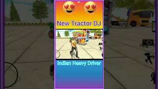 Indian Heavy Driver 🤩😱|| New Tractor DJ Ka cheat Codes || #indianheavydriver  ||#shorts #djwalagame