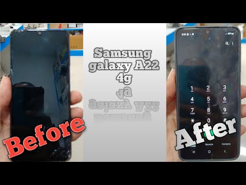 Samsung galaxy A22 4g Display change 