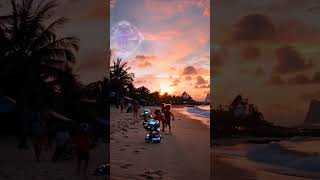 Sunset Bots & Kids' Dreams #KidsAndRobots #FutureTech #BeachFun #SunsetVibes #TechForKids #KlingAi