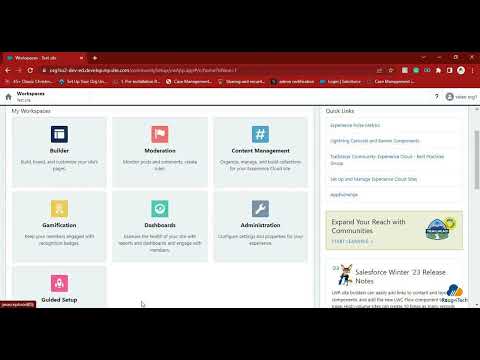 Customer Community(Experience Cloud) site setup