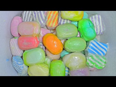 50 Pieces💥💯💦 SOAKED SOAP🌊🌈🌈🌈🧽🤤💧MUSHY SOAP/ASMR/💥 50 шт 💯💦РАЗМОКШЕГО МЫЛА РАЗНЫХ ФИРМ🎧💤 #soakedsoap