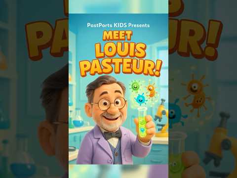 Meet Louis Pasteur! 🧪 | The Germ Genius Who Saved Lives! #louispasteur  #historyforkids