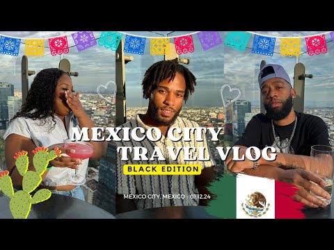 MEXICO CITY VLOG | RESTAURANTS, BARS, THINGS TO DO (Black Edition)