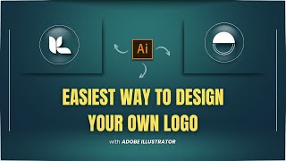 Simple Logo Design for Beginners Using Adobe Illustrator