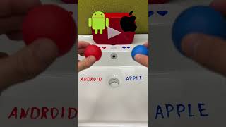 Apple vs Android 📱🔥 Ultimate Smartphone Battle! #apple #android #techbattle #use