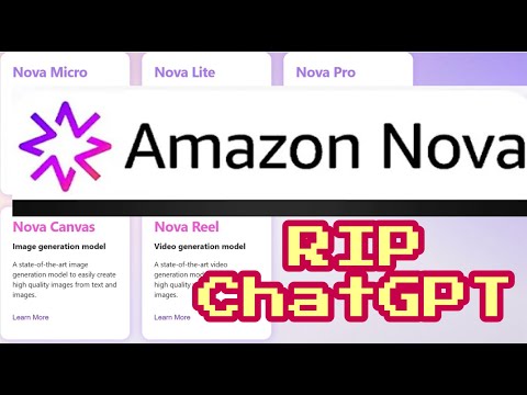 Amazon Nova Models🔥 vs ChatGPT , Gemini & Meta AI Models #amazonai #ai #aimodel #generativeai #aiart