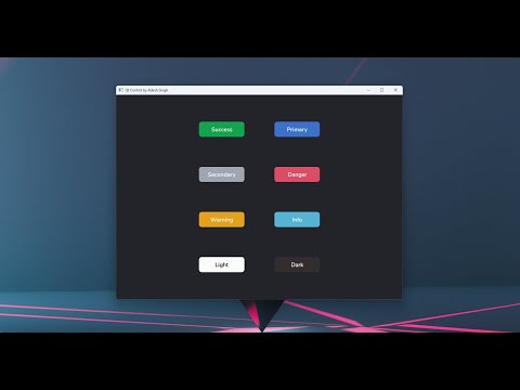 Custom QML Button With Style | Qt Quick Custom Button